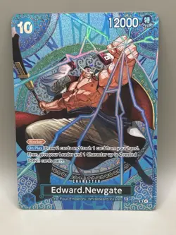 Edward.Newgate SP Carrying On His Will Foil English One Piece Card NM - Image 1