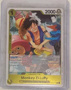 One Piece TCG: MONKEY. D. LUFFY - #OP10-111 - Royal Blood Foil (Rare) - Image 1