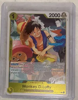 One Piece TCG: MONKEY. D. LUFFY - #OP10-111 - Royal Blood Foil (Rare) - Image 2