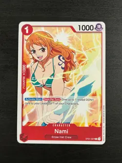 2022 Bandai One Piece Card Game Straw Hat Crew Nami Straw Hat Crew - Image 1