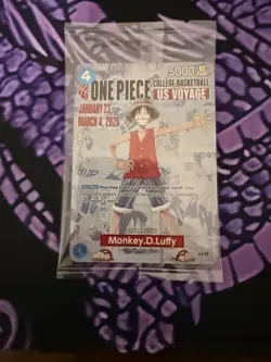 Monkey.D.Luffy (055) (College Basketball US Voyage) P-055 One Piece Promotion... - Image 5