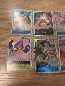 One Piece Card Game Japanese Card Lot NM Condition - Image 5