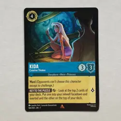 Kida 164/204 Disney Lorcana Archazia's Island Regular Rare Card NM - Image 1