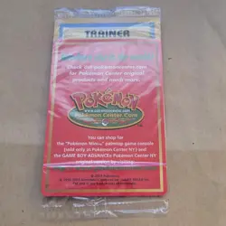 VINTAGE POKEMON BLACK STAR PROMO CARD - #40 POKEMON CENTER -V RARE (WOTC) SEALED - Image 3