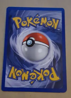 POKEMON PROMO CARD - GOLD W STAMPED - BROCK'S VULPIX RARE NM - Image 2