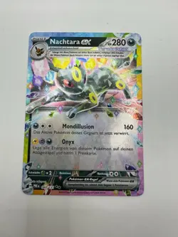 Pokemon Karte TCG Nachtara EX 060/131 Prismatische Entwicklung Holo Deutsch NM - Image 2