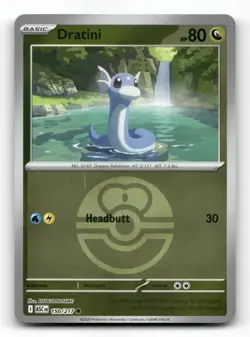 Dratini (Love Ball) 150/217 - ME: Ascended Heroes Reverse Holo - Pokemon NM/M - Image 1