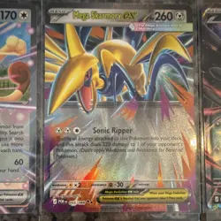 Pokemon Perfect Order 9 Card EX Lot Meowth Yveltal Mega Skarmory - Image 3