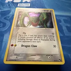 Pokemon TCG Rayquaza Pop Series 1 Holo Rare Card 3/17 - Image 2