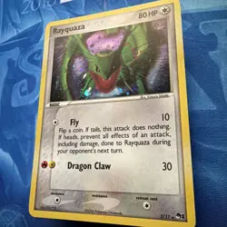 Pokemon TCG Rayquaza Pop Series 1 Holo Rare Card 3/17 - Image 3
