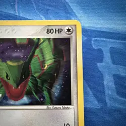 Pokemon TCG Rayquaza Pop Series 1 Holo Rare Card 3/17 - Image 5