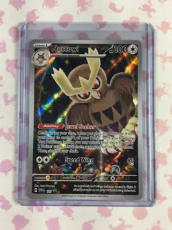 Noctowl 141 Black Star Promo NM Sword & Shield (Stellar Crown) Pokemon Card - Image 1