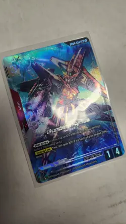 Gundam Card Game Phantom Aria Gundam Kyrios GD04-034 LR+ Alternate Alt Art NM - Image 2