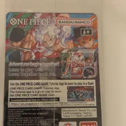 Bandai Namco One Piece CCG Promo US Voyage Monkey D. Luffy Character Card - Image 2