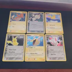 6 X POKEMON PROMO CARDS - POP SERIES 5 - COMMON SET - RARE - NM - Image 1