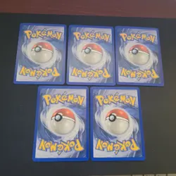5 X POKEMON PROMO CARDS - POP SERIES 3 - COMMON SET - RARE - NM - Image 2