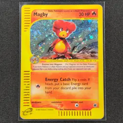 Magby - 17/165 - Holo Rare - Expedition - Pokemon Card - HP - Image 1