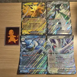 Pokemon Lot Of 10 Jumbo Promo Cards - Image 1