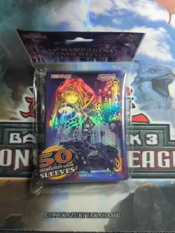 | Yugioh I:P Masquerena Card Sleeves 50 Pack Konami Official NEW Sealed 🔥 | 83717855088 - Image 3