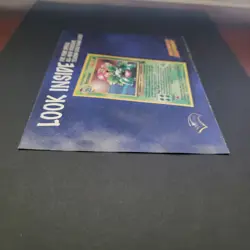 VINTAGE POKEMON BLACKSTAR PROMO CARD - #13 VENUSAUR (HOLO) ULTRA RARE (SEALED) M - Image 3