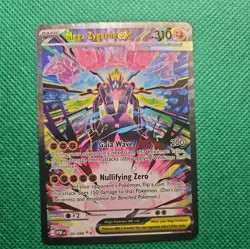 Pokemon Mega Zygarde EX Full Art Holo 120/088 310 HP Card - Image 1