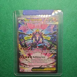 Pokemon Mega Zygarde EX Full Art Holo 120/088 310 HP Card - Image 3