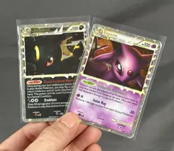 Pokemon Card TCG: Undaunted Umbreon & Espeon Prime 17/113 & 86/90 HP/DMG PHOTOS - Image 1