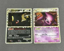 Pokemon Card TCG: Undaunted Umbreon & Espeon Prime 17/113 & 86/90 HP/DMG PHOTOS - Image 4