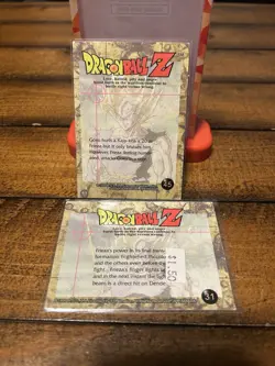 Dragonball Z #45 & 31 Trading Card 1999 Funimation - Image 2