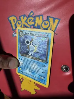 Dark Blastoise 3/82 Team Rocket Unlimited Rare Holo Pokemon Card WOTC 2000 LP - Image 3