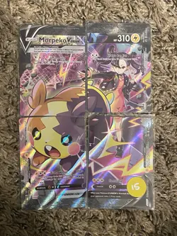 Morpeko V-Union (-290) [Set of 4] SWSH290 SWSH: Sword & Shield Promo Cards Holo - Image 1