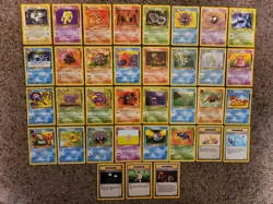 🔥1999 Pokemon Cards Fossil Complete Unc/C Rares Magneton Holo LP-HP Unlimited🔥 - Image 1
