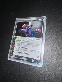 Pokemon Card - Rocket's Hitmonchan ex 98/109 EX Team Rocket Returns Holo Rare NM - Image 1
