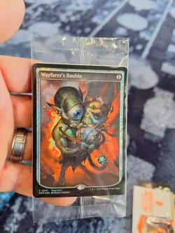 MAGIC MTG WAYFARER’S BAUBLE MAGICCON CONVENTION EXCLUSIVE FOIL VEGAS - Image 1