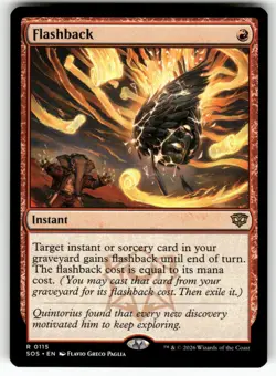 Flashback 115 Rare Secrets of Strixhaven Magic: The Gathering Near Mint - Image 1