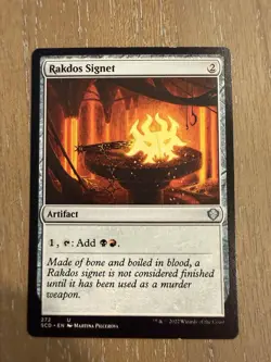 NM Rakdos Signet, MTG, Starter Commander Deck, Magic the Gathering, 272 - Image 1