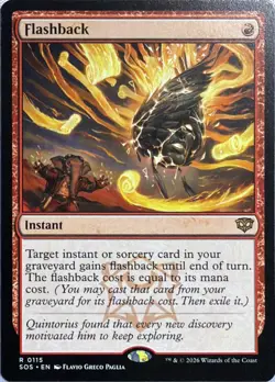 Flashback 115 Rare Secrets of Strixhaven Magic: The Gathering Near Mint - Image 1