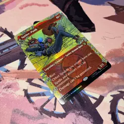 Spider-Punk Borderless Foil - Spiderman - Magic the Gathering MTG - Image 3