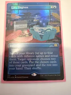 Gifts Ungiven Borderless Double Masters 2022 Foil Rare Magic The Gathering - Image 1