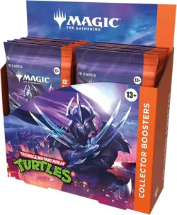 MTG Teenage Mutant Ninja Turtles TMNT English Collector Booster Box Factory Seal - Image 1