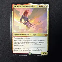 MTG Aurelia, the Warleader [Foundations] Near Mint Magic - Image 1
