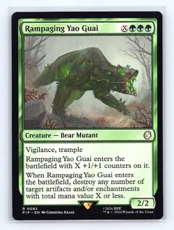 Rampaging Yao Guai Universes Beyond: Fallout Regular - Image 1