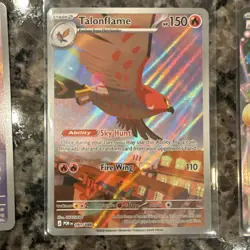Pokemon Perfect Order 9 Card Full Art Holo Lot Aurorus Talonflame Meowth EX - Image 3