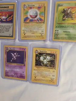Pokemon Cards Non Holo Rare Base Set 2 Fossil Jungle Lot Of 8 Vintage WOTC Lp - Image 2