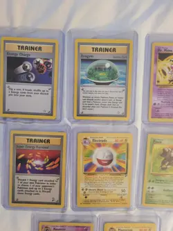Pokemon Cards Non Holo Rare Base Set 2 Fossil Jungle Lot Of 8 Vintage WOTC Lp - Image 4