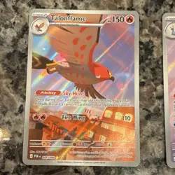 Pokemon Perfect Order 2 Card IR LOT - Talonflame 091/088 Aurorus 092/088 - Image 2