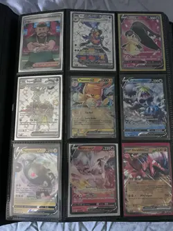 Pokemon Cards Huge Collection Binder V, EX, VSAR, FULL ART, VINTAGE and MORE - Image 2