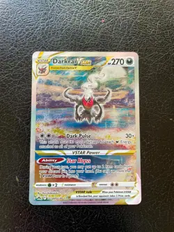 Darkrai VSTAR GG50/GG70 Pokemon Crown Zenith Galarian Gallery ultra rare 2023 NM - Image 2