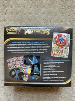 Pokemon TCG Mega Evolution Elite Trainer Box Pokemon Center Lucario Riolu - Image 2