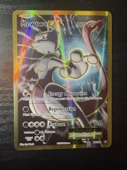 Mewtwo EX Full Art 103/108 Evolutions Pokemon Mint - Image 1
